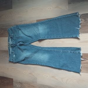 American Eagle Stretch Skinny Flare Size 8 Long